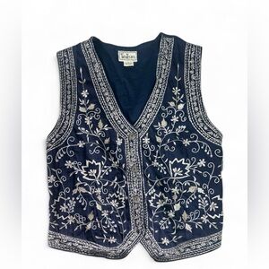 TanTrums Vintage Embroidered Vest